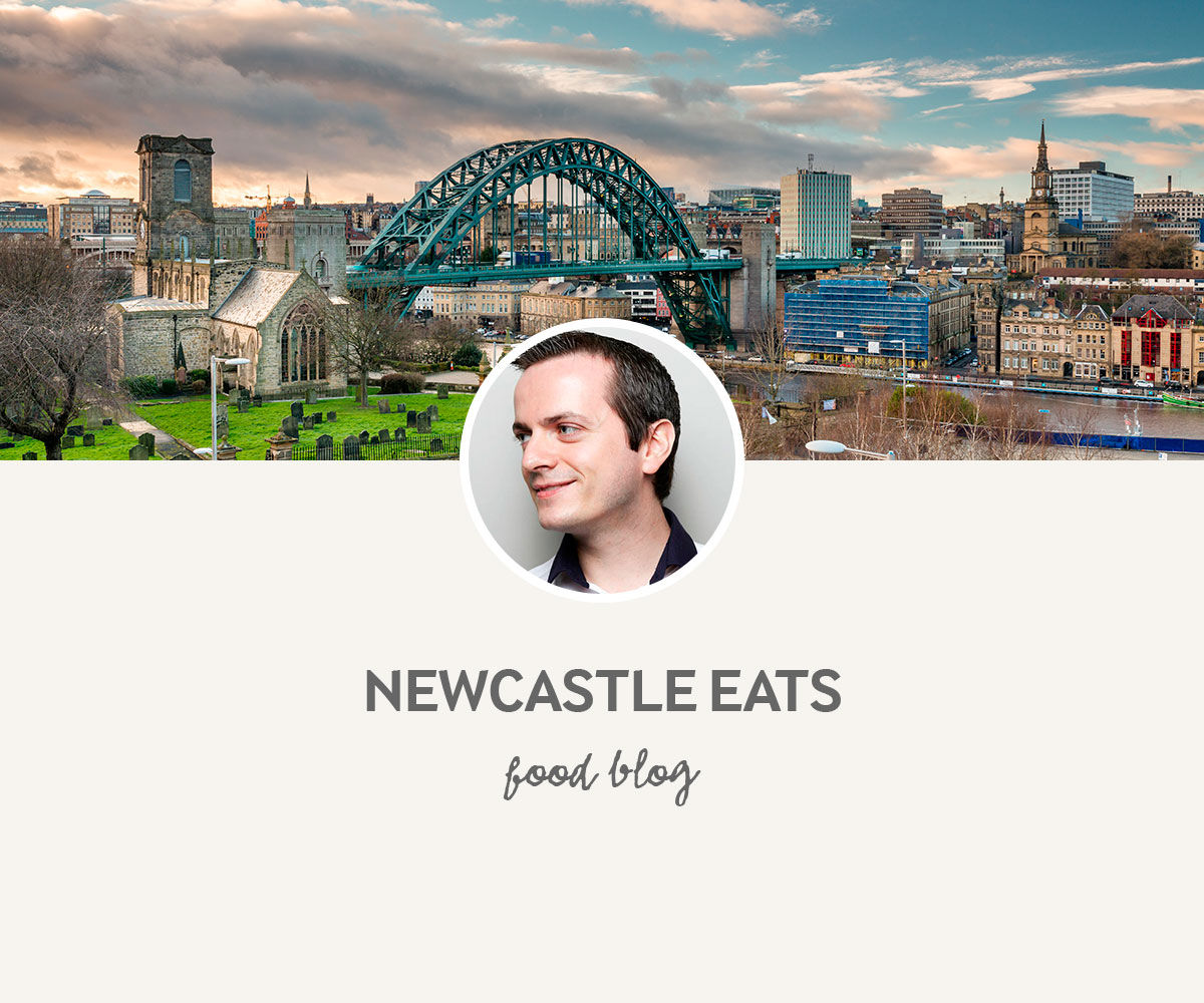 Portrait of the blogger Newcastle Eats with a backdrop of the Tyne Bridge